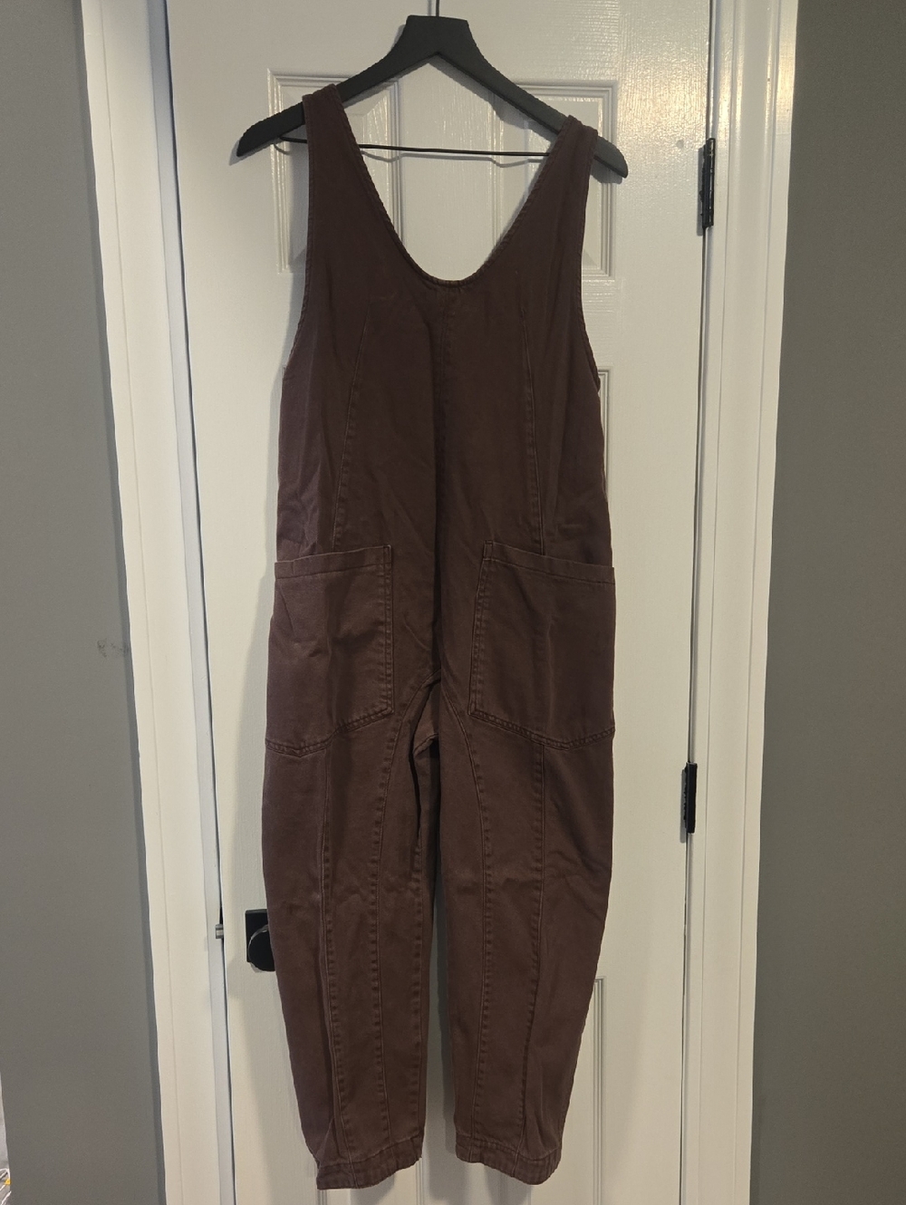 We The Free Brown Utility Overalls